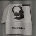 Soothielec Wireless Headset with Mic for Work, Bluetooth Headset with Noise Cancelling Microphone, Headphones with Mic Mute & USB Dongle for PC/Computer/Laptop/Cell Phones/Remote Work/Call Center