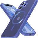 Faiono Magnetic for iPhone 17 Case [Full Camera Protection][Military-Grade Protection][Compatible with MagSafe] Shockproof Protective Slim Phone Case for iPhone 17, Cobalt Blue