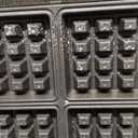 Bella Waffle Iron - 4 Square Belgian Waffle Maker, Non-stick Extra Large Plates for Easy Cleanup - Compact Design, Stainless Steel, Black, 1400W