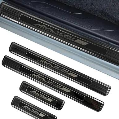 Stainless Steel Door Sill Protector for Toyota Tacoma 2016-2023