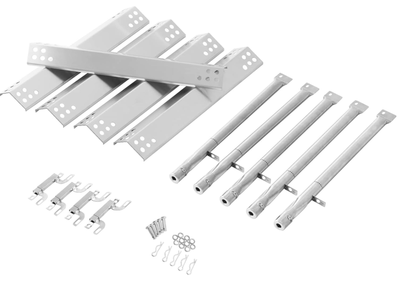 GR2210601MM00 Replacement Parts for Members Mark 5 Burner Grills Parts 614714 Grill Burners Rankam Grill Replacement Parts GR2210601MM00 Flame Tamer Heat Plates Sam’s Club Grill Parts 09431 16261