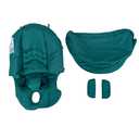 Seat Cushion Changing Kits Clothes, Sun Shade, Stroller Canopy Compatible with Doona Car Seat & Stroller (Green)
