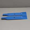 High Lift Blade for AM100945 John Deere 38 inch Deck X300 240 245 GT242 LT150 STX38 F510 160 Replaces AM137324 AM141039 M153118 M84472 AM141041 AM100991 AM137326 M154159 2 Pack