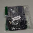 Refrigerator Handle Covers, 5 Pieces, Leather Kitchen Appliance Handle Covers Keep Your Fridge Microwave Oven Stove Dishwasher Clean, Save Your Time, Trimmable and One Size Fits All (Black)