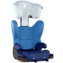 Diono Cambria LE, 2-in-1 Belt Positioning Booster Seat,Backless and High-Back Booster seat for Children from 40—120 lb,17" Wide,6 Headrest Positions,Lightweight with Latch, Blue, MFD 05/2026