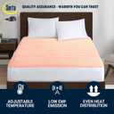 Serta Heated Mattress Pad Twin XL - Deep Pocket, 10 Heat Settings, Auto Shut Off, ETL Certified, Machine Washable, White