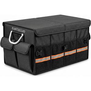 Heavy Duty Car Trunk Organizer, Collapsible Cargo Box