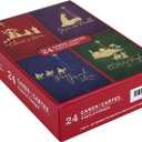 Hallmark Image Arts Religious Boxed Christmas Cards Assortment (4 Designs, 24 Christmas Cards with Envelopes) (Gold Foil Icons)
