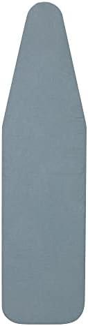Household Essentials 2002DSP Deluxe Ironing Board Pad and Cover | 100% Cotton | Blue Silicone