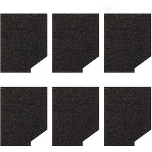 Large Aquarium EcoRenew Filter Cartridges Replacement for Aqueon SmartClean Power Filter with EcoRenew Filter Cartridge in 50-90 Gallon, Fish Tank Filter Cartridge for Freshwater and Saltwater-6Pcs