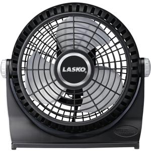 Lasko Breeze Machine Pivoting Floor/Table, 2-Speed, Black (507) Household Fans