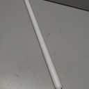 24 Inch Ceiling Fan Downrod Threaded, 1 Inch Outer Diameter Matte White Ceiling Fan Extension Rod (With Threads),Down Rods Compatible With Most Ceiling Fans,Easy Installation