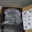 7 code Large Dish Drying Rack for Kitchen Counter, Detachable Large Capacity Dish Drainer Organizer, 2-Tier Dish Racks with Utensil Holder, Black