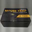 20 Pack Mouse Traps Indoor for Home,Mice Traps for House,Reusable Mouse Trap that Work,Small Mice Catchers for Home Indoor, Quick Set Mousetraps Effective
