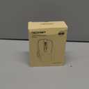 TECKNET Wireless Mouse (BT5.0/3.0 & 2.4G) Rechargeable 4800 DPI Silent USB A & Bluetooth Mouse 6 Buttons, Wide Compatibility - Grey