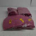 8 Rolls Muted Mauve Chenille Chunky Yarn for Crocheting - Extreme Jumbo Weight (27 yds, 8 oz Each Skein), Bulky Thick Crochet Knit Blanket Chunky Yarn for Hand Knitting with Giant Hook and Needles