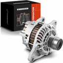 A-Premium Alternator Compatible with Jeep Compass 2007-2017, Patriot 07-17 & Chrysler 200 11-13, Sebring 07-10 & Dodge Avenger 08-13, Caliber 07-12, 1.8L 2.0L 2.4L, 115A 12V CW 6-Groove Clutch Pulley