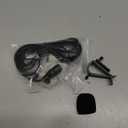 GHIOPMZ Car Stereo Microphone - 3.5mm Universal External Hands-Free Mic Compatible with Car Radio, GPS, DVD Head Unit Vehicle Audio Accessories