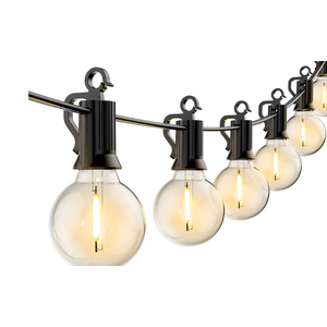 Solar G40 LED Bulb String Lights