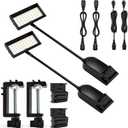 Trade Show Display LED Lights, Bright Lighting for Exhibition Booths,2 Pack