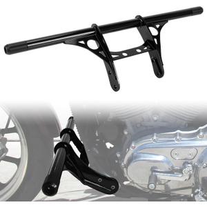 Motorcycle Crash Bar for Sportster 2004-2025, PSLER Engine Support Bar Compatible with Sportster 883 XL883 1200 Iron 883 Seventy-Two Forty-Eight XL50 XR1200 XR1200X, Black