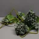 AVIVIHO Sage Green 7Pcs Hydrangea Artificial Flowers Realistic Full Fake Hydrangeas Flowers with 17.5'' Long Stems Realistic Silk Hydrangea for Home Room,Wedding,Party,Spring Easter Decor