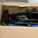 Hip Abductor Machine for Home Gym, 6-Level Thigh Exercise Equipment w/ Bonus Resistance Band | Compact Plush Padding Glute Machine, Booty Builder & Thigh Toner for Women Men