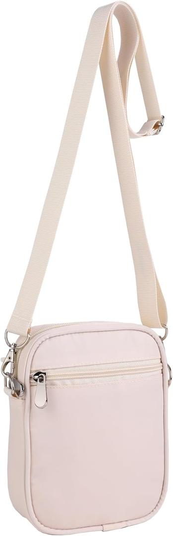 3 x COVAX Small Crossbody Bag Purse for Women, Trendy Fleece Shoulder Handbags, Cell Phone Crossbody Bags with Credit Card Slots | Purse, Trendy