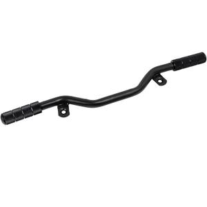 Mokuo Motorcycle Highway Extend Footrest Bar in Heavy Iron Material Come with Foot Peg,Compatible with Yamaha Zuma 2015-2021,Black Color