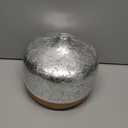 Porseme 500ml Essential Oil Diffuser Silver Plated Glass Aromatherapy Ultrasonic Humidifier - Auto Shut-Off, BPA Free for Home Hotel Yoga SPA Gift