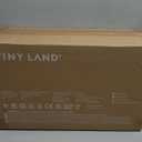 Tiny Land Teepee Tent for Kids  100% Cotton Play Tent with Padded Mat & Star Lights, Foldable with Carry Bag, Indoor Play Tent for Girls & Boys