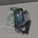 Extension Cords for String Lights Inflatable Decorations, 2 Pin 6.5 FT 24 AWG Outdoor Extension Cable Waterproof for Class 2 Power Adapter Solar Pannel Holiday Transparent Black(Pin Size:8mm)