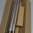 Oneach 2-Pack Heavy Duty Curtain Rods for Windows 48 to 84 Inch, 1 Inch Pole Adjustable Curtain Rod Set with Easy Installation and Modern Design (Antique Gold, 16 to 88 Inch)