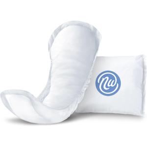 Nexwear Incontinence Pads for Women, Skin-Safe Design, Maximum Absorbency Bladder Control Pads for Leaks, Disposable, Discreet, Individually Wrapped, 12 in, 30 Count