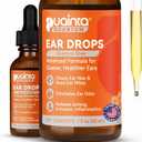 PUAINTA Dog Ear Cleaner, Natural Dog Ear Drops and Infection Treatment, Quantum Silver Dog Ear Cleaning Solution for Itching, Irritation & Wax Build-Up, 1 Oz