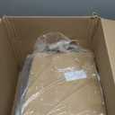 Contemporary Gold 73" Arc Floor Lamp with Hanging Dome Shade, Marble Base Adjustable Farmhouse Over the Couch Tall Stand Up Light, Industrial Task/Reading Standing Corner Lamp for Living Room Bedroom