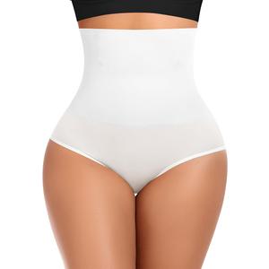 Werena Tummy Control Shapewear Underwear for Women Seamless Girdle Panty High Waist Shaping Panties Slimming Shaper, S