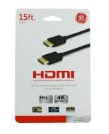 Jasco 5ft. HDMI Cable with Ethernet, Black