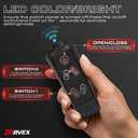 JL400 Grab Handle Switch Panel fits for 2018-2023 Jeep Wrangler JL & Gladiator JT,4-Switch Power System,Plug and Play