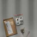 uxcell 8Pcs M8 T-Nuts, Zinc Plated Steel Brad Hole Tee Nut with Screws, 3-Hole Round Base Weld Nuts 11.2mm Height Through Hole Flange Insert Female Thread Plate Nuts, Silver