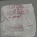 Glotoch Plastic Thank You Bags 1000 Count, 12" x 6.5" x 21" White Grocery Bags with Handles for Restaurant, Retail, Grocery Store, Takeout, Convenience Stores, T-shirt Shopping Bag in Bulk