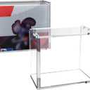 PKMN Booster Box Acrylic Case Protector  Ultra Thick 6/8mm Clear Acrylic Display Box with 5mm Magnetic Lid, Scratch-Resistant Rounded Edges, Collector Case Compatible with Trading Card Booster Boxes