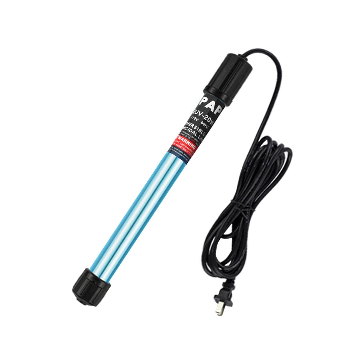 Supaper 55W Pond UV Light for 500-5000 Gallon, Aquarium UV Water Clarifier for Koi Pond, Spas and Fish Tanks, Swimming Pools