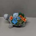 House Warming Gift New Home, Linkax Christmas Gifts for Women Mom Grandma, Birthday White Elephant Gifts for Adults Her Sister, Turtle Statue Solar Lights Outdoor Garden Decor for Outside Yard Patio