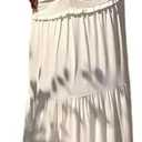 Wuitrie Maxi Skirt Set Women 2 Piece Outfits Sleeveless Strap Top Maxi Skirt Solid Going Out Vacation Two Piece Skirt Set,L