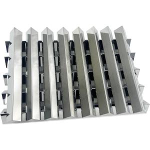 Parts DP109 Stainless Steel Flavorizer Bars/Heat plates (13-pack) 7538 Replacement for Weber 7538, Genesis 1000-5000, Genesis I-IV, Genesis Platinum I & II