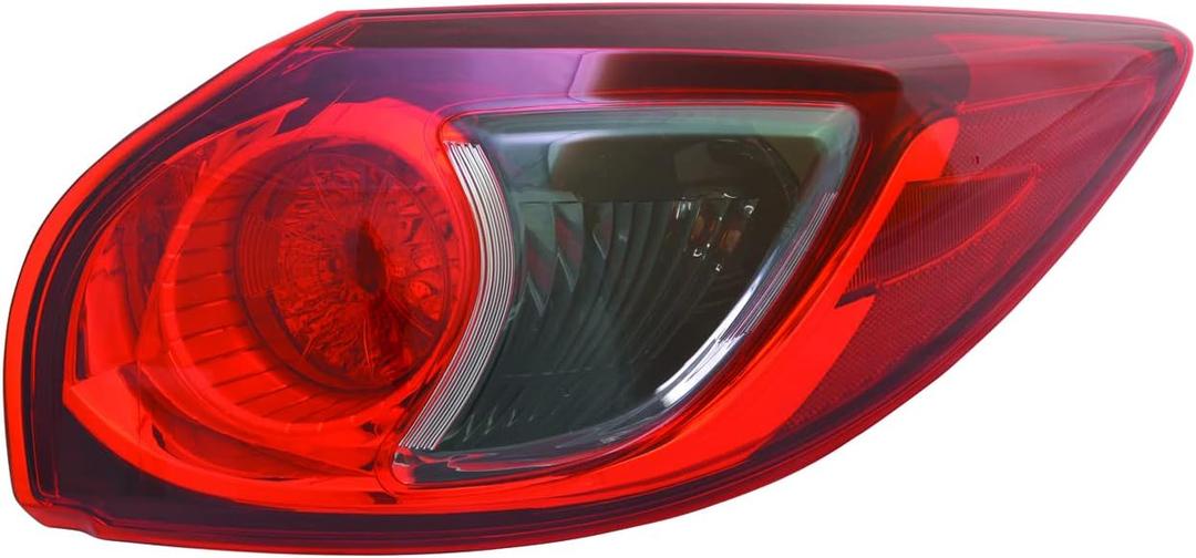 TYC Right Tail Light Assembly Compatible with 2013-2016 Mazda CX-5