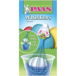 PAAS Whiskers: Bunny Bottom Egg Dipper, Dye Eggs with No Mess! 2 Pack