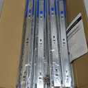 10 Pair of 16 Inch Soft Close Drawer Slides,100 LB Capacity Full Extension Side Mount Drawer Rails