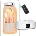 Portable Dryers-Foldable Dryers-With Remote Control Mini Dryer- Great For Travel, RV, Home, Apartment-Electric Fast And Efficient Drying And Easy To Use And Store